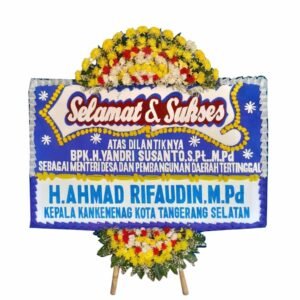 Bunga Papan Selamat & Sukses - Pelantikan Serang