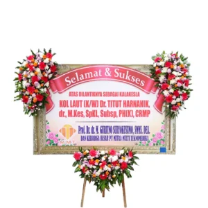 bunga papan selamat & sukses | pelantikan surabaya