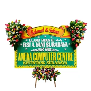 bunga papan selamat & sukses | congratulations surabaya