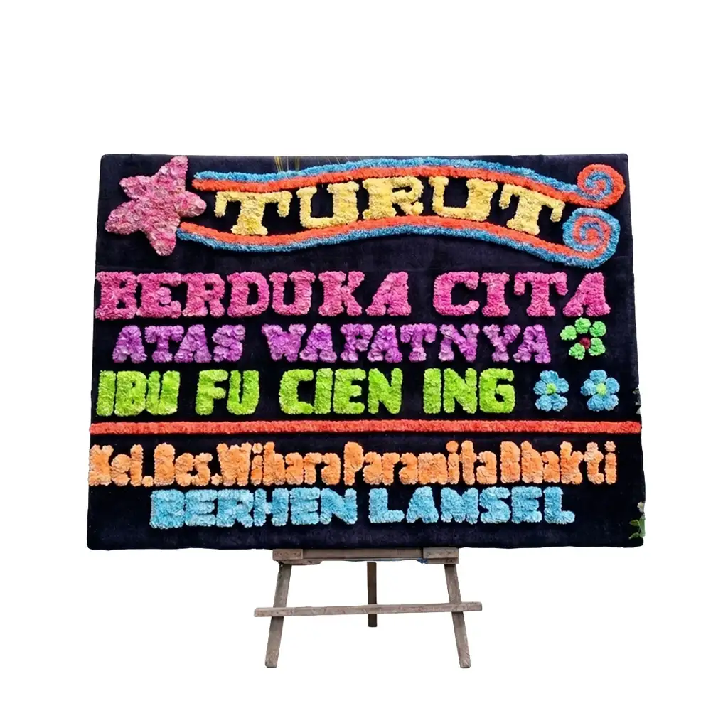Bunga Papan Duka Cita Bandar Lampung