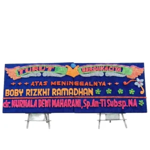 Bunga Papan Duka Cita Bandar Lampung
