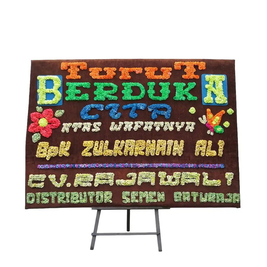 Bunga Papan Duka Cita Palembang