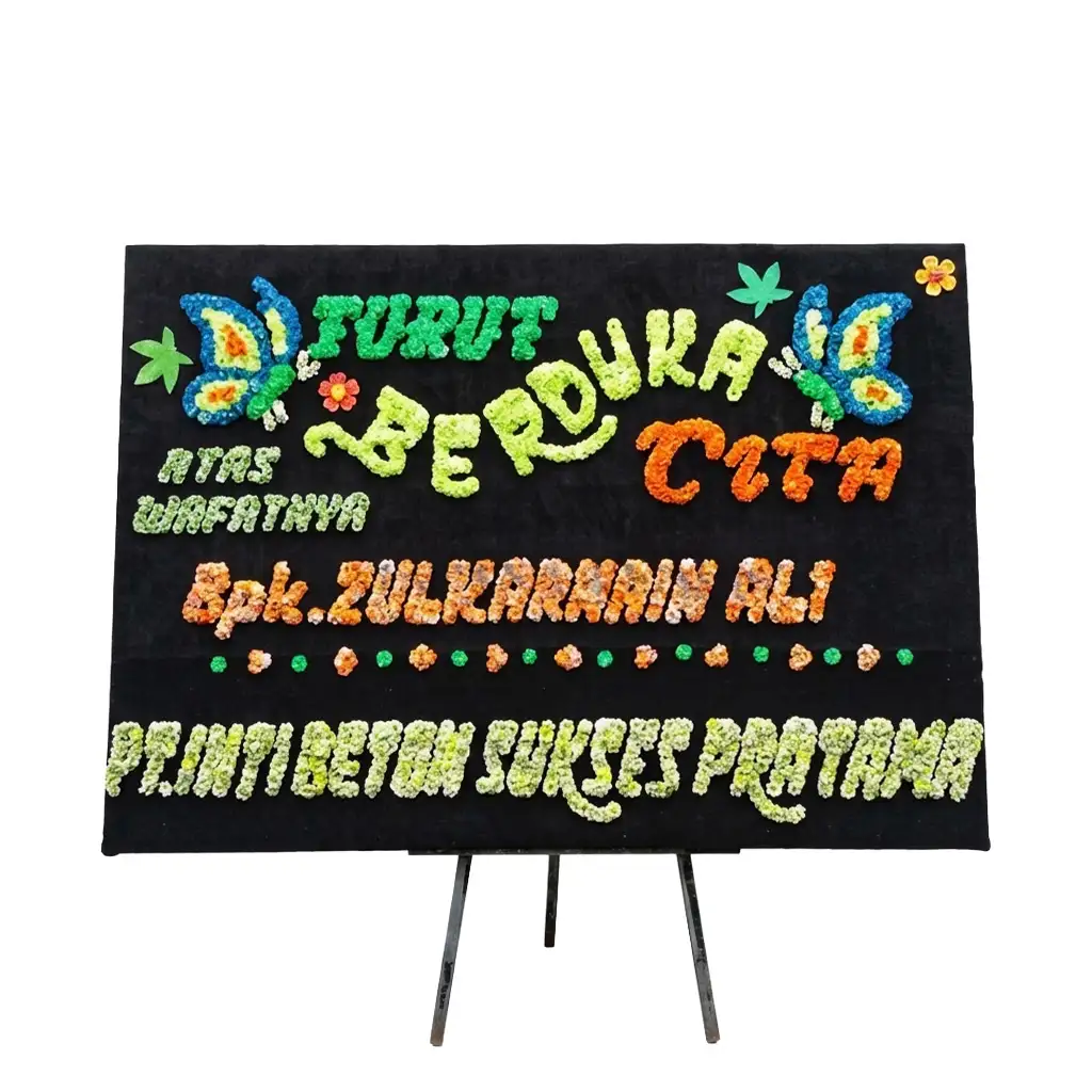 Bunga Papan Duka Cita Palembang