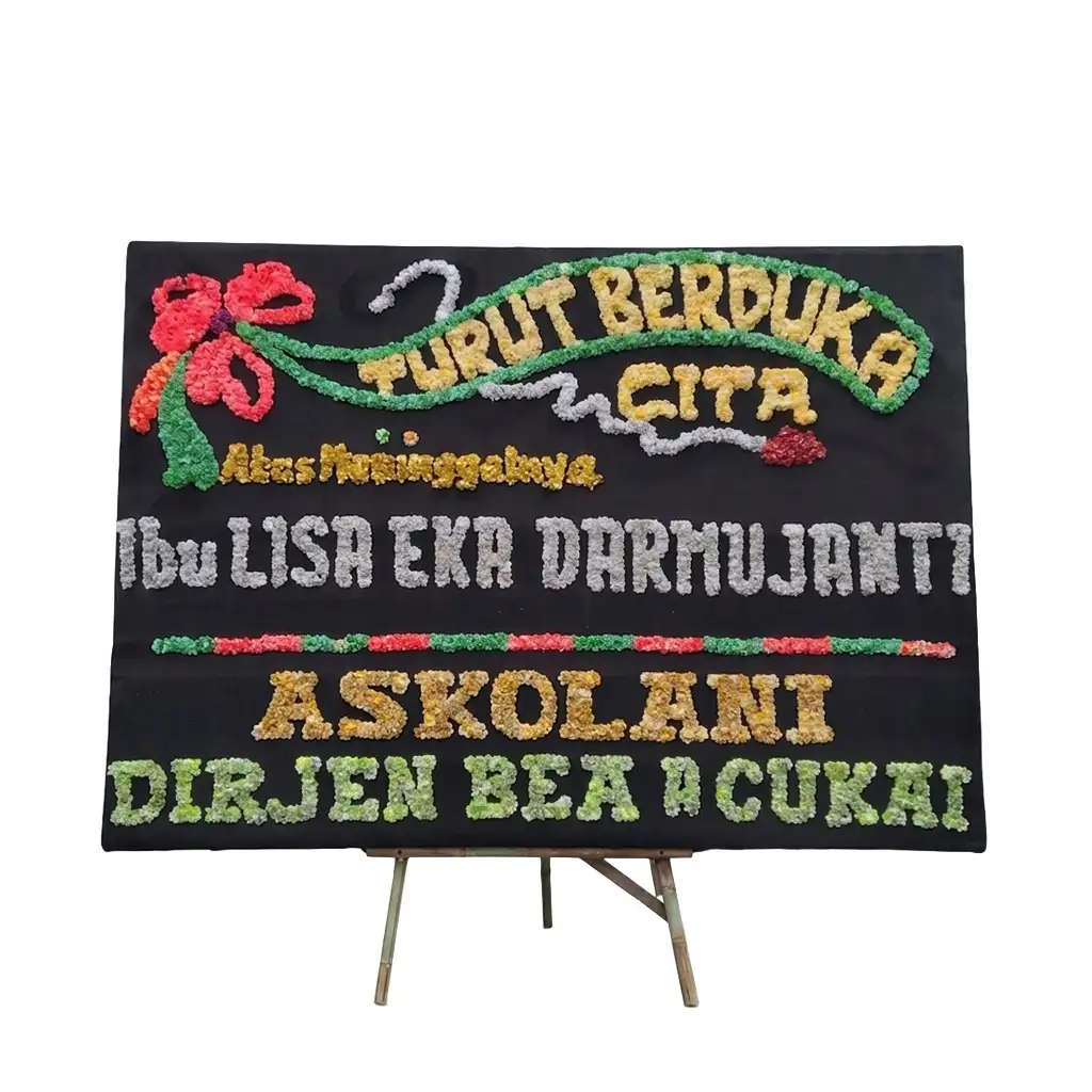 Bunga Papan Duka Cita Palembang