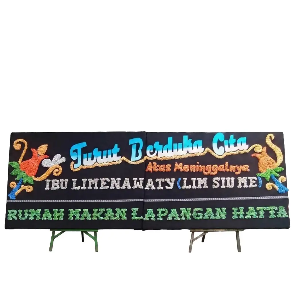 Bunga Papan Duka Cita Palembang