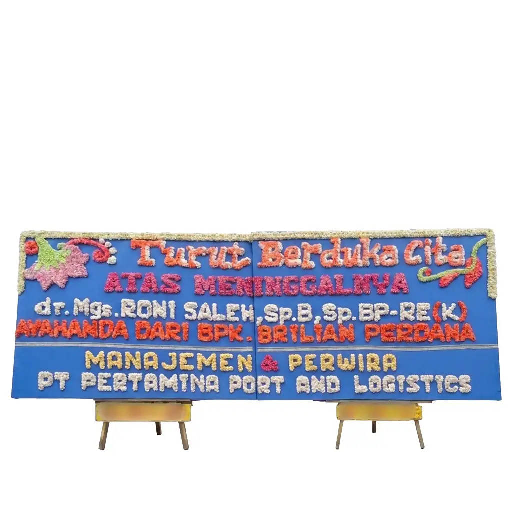 Bunga Papan Duka Cita Palembang