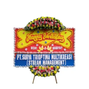 Bunga Papan Wedding - Pernikahan Bandung