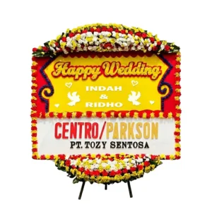 Bunga Papan Wedding - Pernikahan Bandung