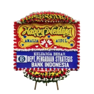Bunga Papan Wedding - Pernikahan Bandung