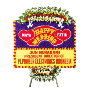 Bunga Papan Wedding - Pernikahan Bandung