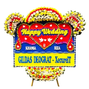 Bunga Papan Wedding - Pernikahan Bandung
