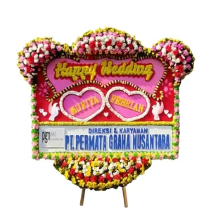 Bunga Papan Wedding - Pernikahan Bandung