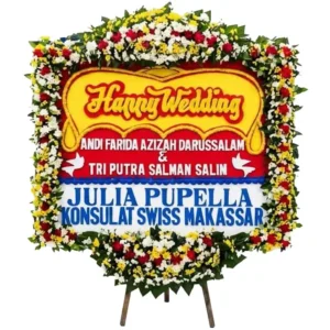 Bunga Papan Wedding - Pernikahan Bandung
