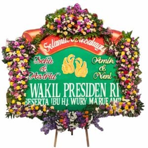 Bunga Papan Pernikahan - Wedding Kediri