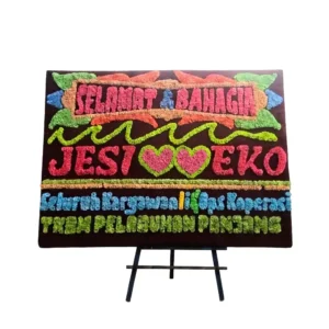 Bunga Papan Wedding - Pernikahan Bandar Lampung