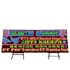 Bunga Papan Wedding - Pernikahan Bandar Lampung