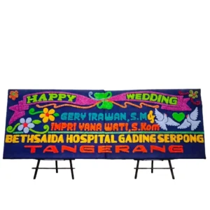 Bunga Papan Wedding - Pernikahan Bandar Lampung