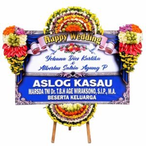 Bunga Papan Pernikahan - Wedding Madiun