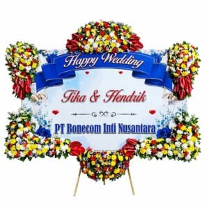 Bunga Papan Pernikahan - Wedding Madiun