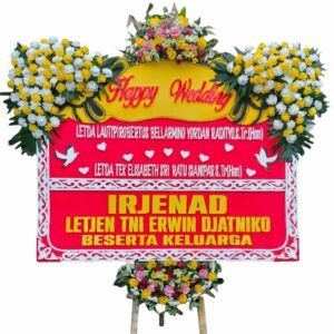 Bunga Papan Pernikahan - Wedding Magelang