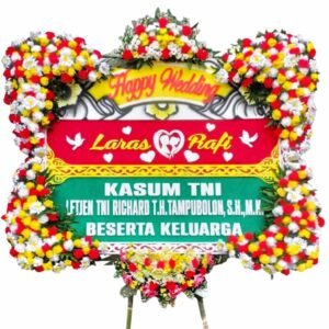 Bunga Papan Pernikahan - Wedding Magelang