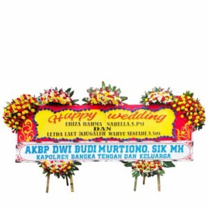 Bunga Papan Pernikahan - Wedding Magelang