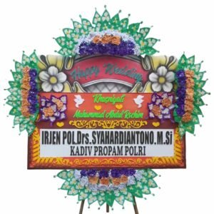 Bunga Papan Pernikahan - Wedding Pekalongan