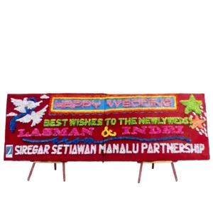 Bunga Papan Pernikahan - Wedding Pekanbaru