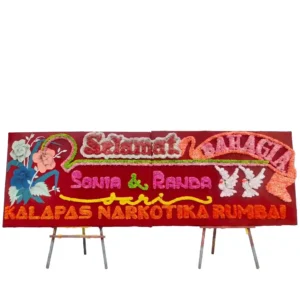 Bunga Papan Pernikahan - Wedding Pekanbaru
