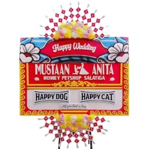 Bunga Papan Pernikahan - Wedding Salatiga