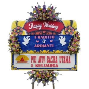 Bunga Papan Pernikahan - Wedding Salatiga