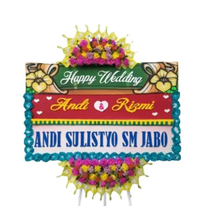 Bunga Papan Pernikahan - Wedding Salatiga