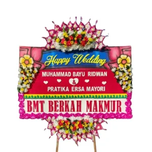 Bunga Papan Pernikahan - Wedding Salatiga