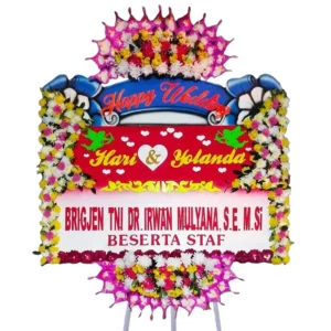 Bunga Papan Pernikahan - Wedding Salatiga