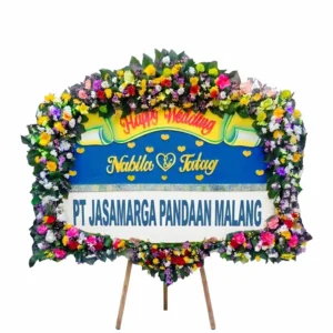 Bunga Papan Wedding - Pernikahan Surabaya