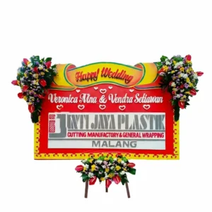 Bunga Papan Wedding - Pernikahan Surabaya