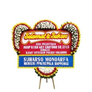Bunga Papan Selamat - Pelantikan Sukabumi