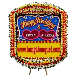 Bunga Papan Wedding - Pernikahan Jakarta, Depok, Tangerang, Bekasi, Bogor