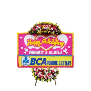 Bunga Papan Wedding - Pernikahan Jakarta, Depok, Tangerang, Bekasi, Bogor