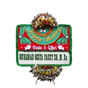 Bunga Papan Pernikahan - Wedding Sukabumi