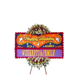 Bunga Papan Pernikahan - Wedding Sukabumi