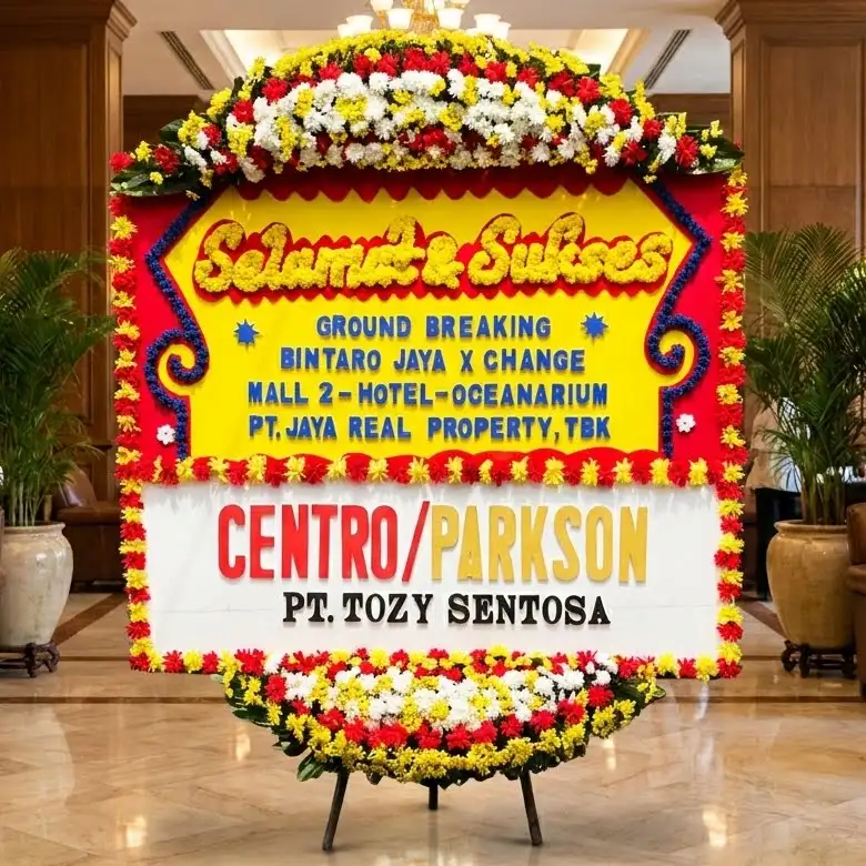 Bunga Papan Peresmian Jakarta Pusat - Florist Terdekat 24 Jam