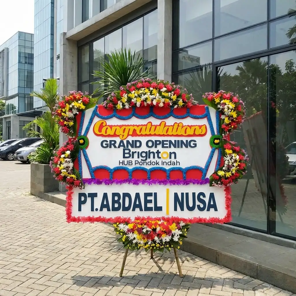 Bunga Papan Peresmian Jakarta Selatan - Florist Terdekat 24 Jam
