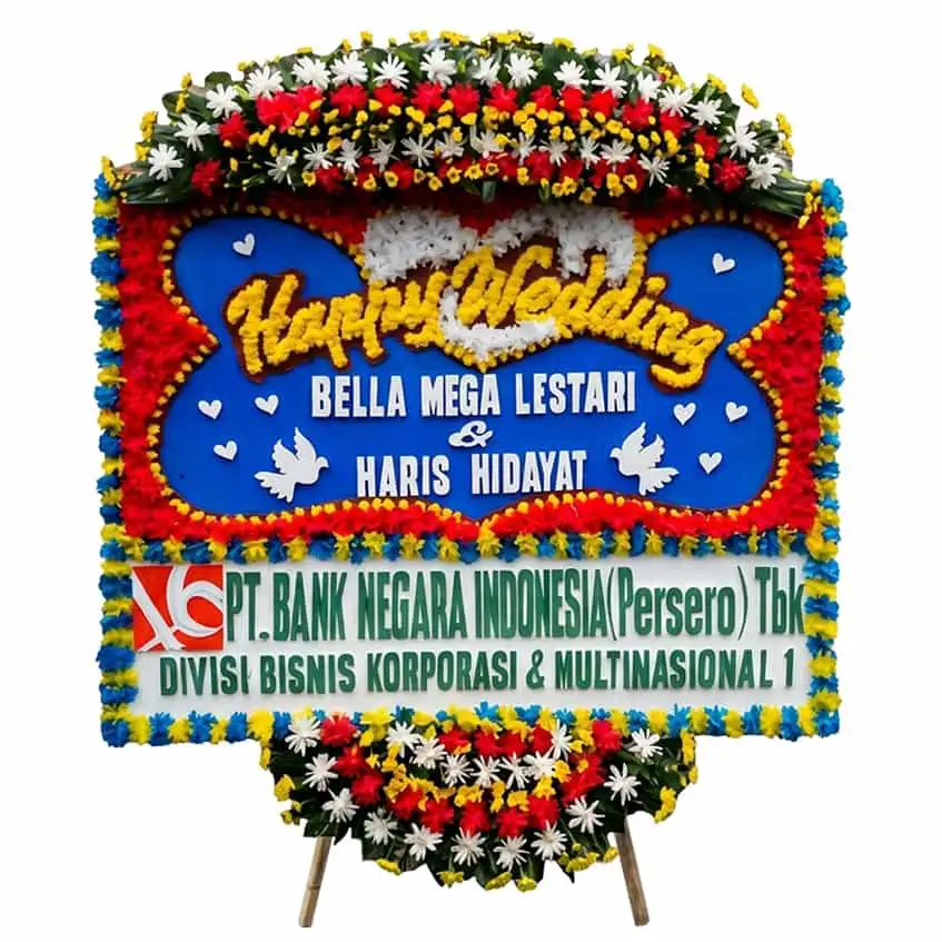 Bunga Papan Pernikahan Bekasi - Florist Terdekat 24 Jam