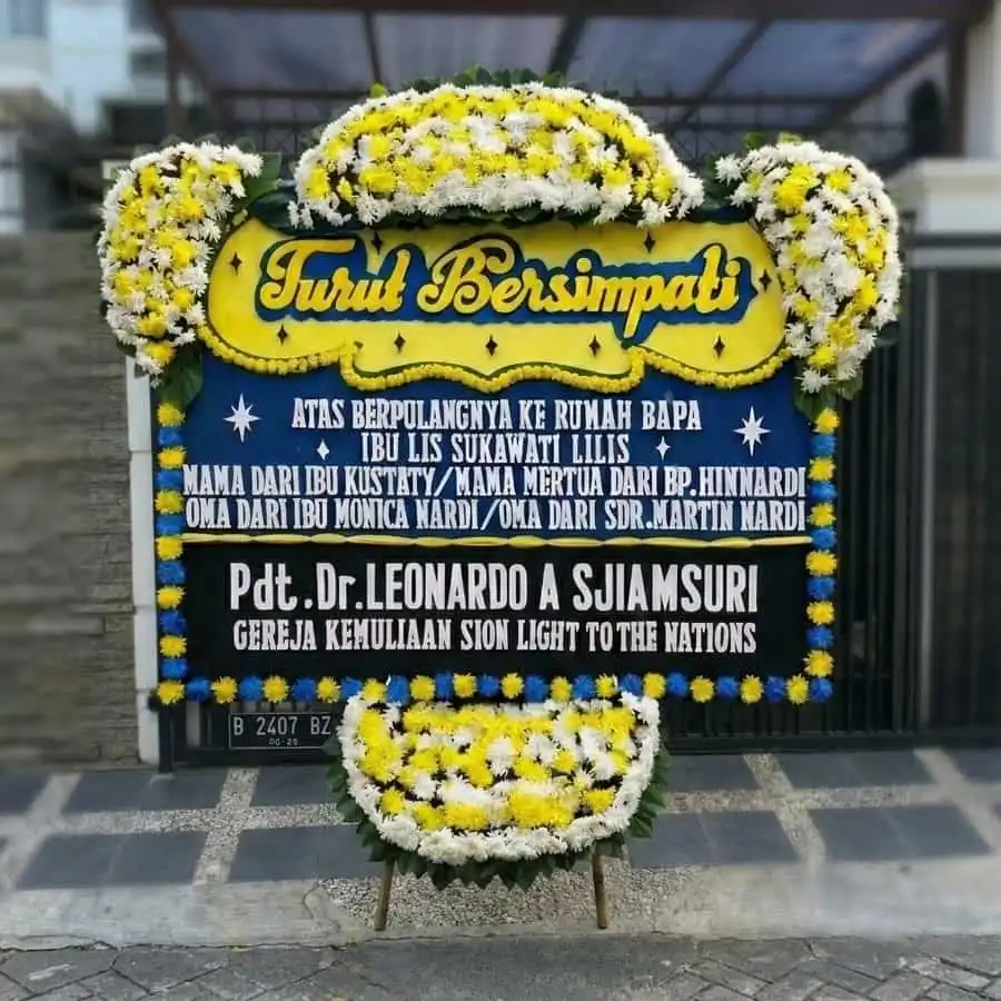 Bunga Papan Duka Cita Rumah Duka Oasis Lestari - Florist Terdekat Sekitar Oasis Lestari Tangerang 24 Jam
