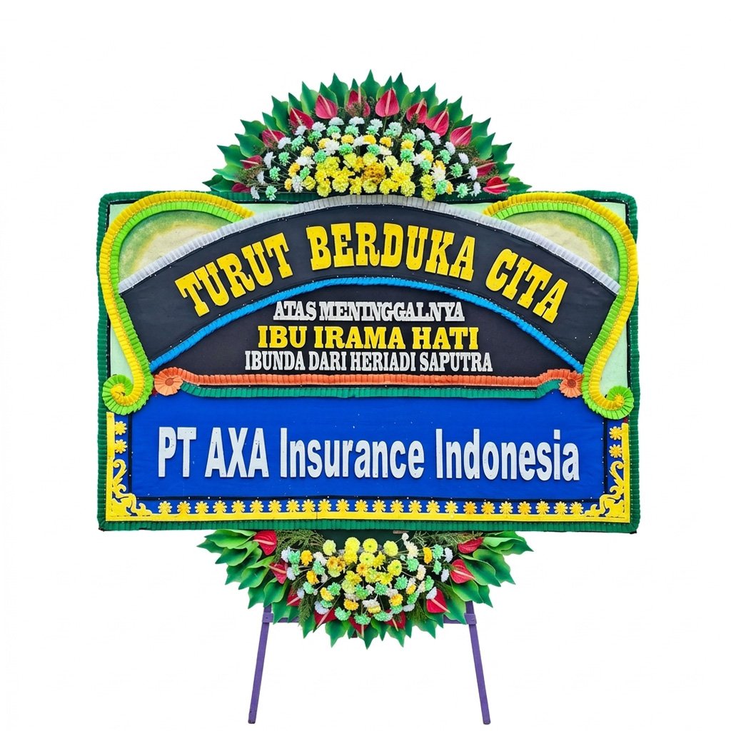 karangan bunga papan duka cita padang - florist condolences padang