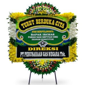 karangan bunga papan duka cita padang - florist condolences padang