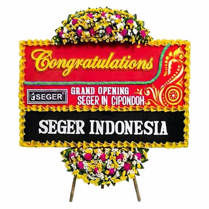 bunga papan congratulations