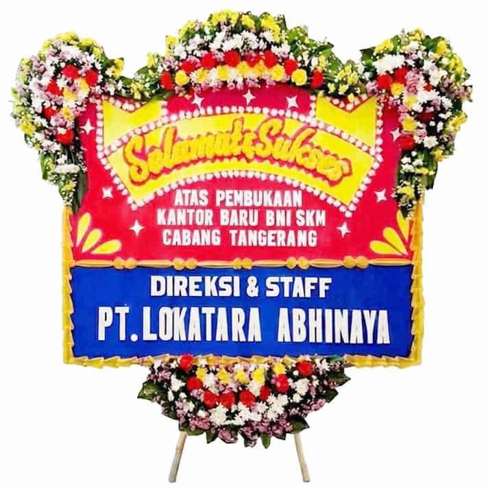 bunga papan congratulations