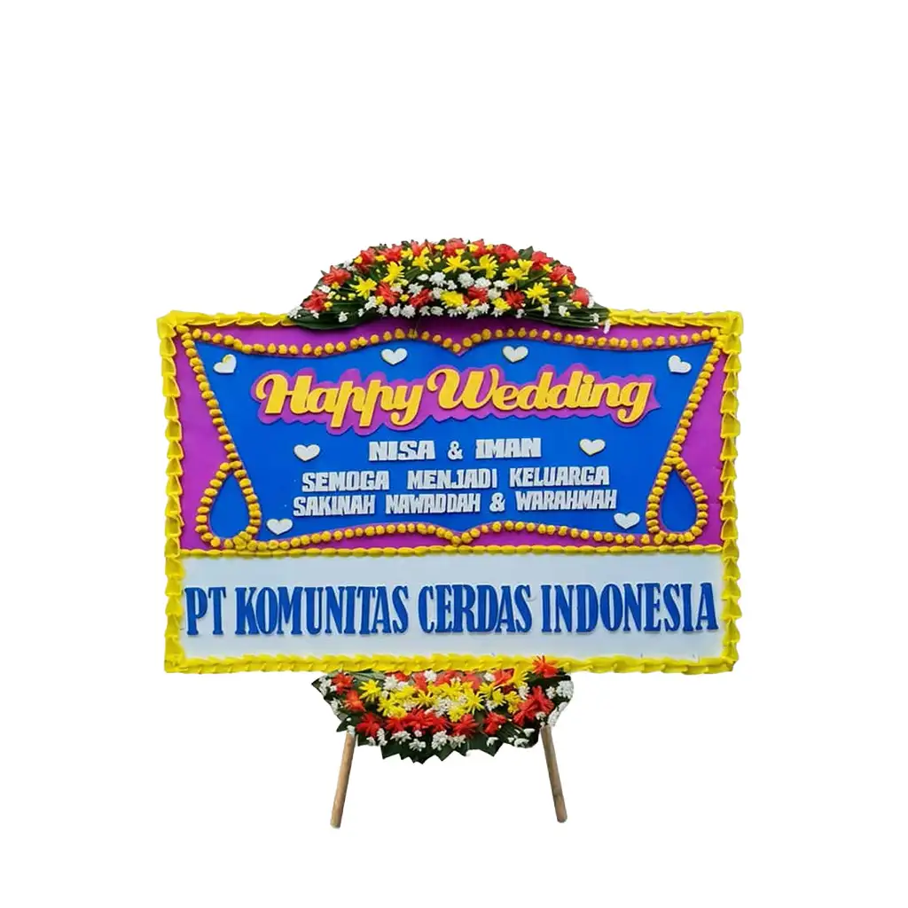 Bunga Papan Wedding - Pernikahan Jakarta, Depok, Tangerang, Bekasi, Bogor